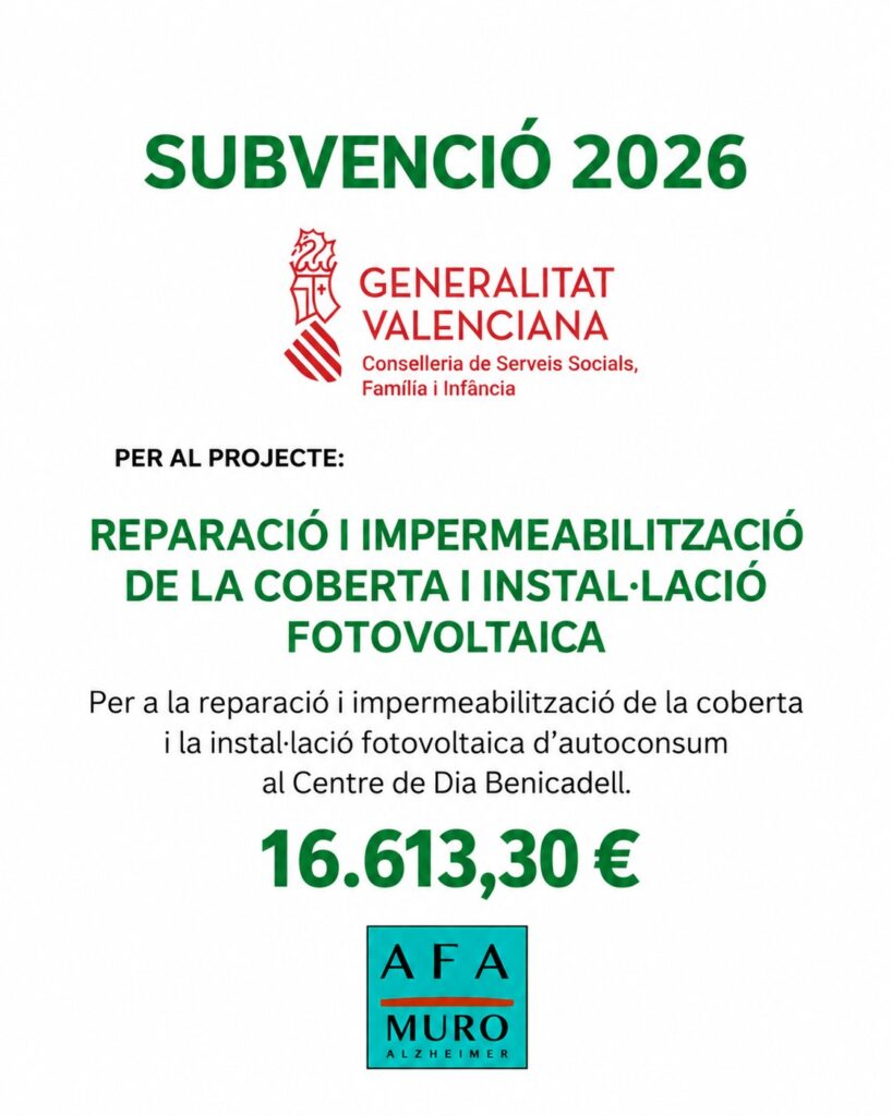 Subvenció Conselleria